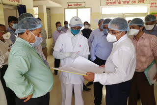 Principal Secretary of Madhya Pradesh Health Department Faiz Ahmad Kidwai inspected hospitals in Rewa