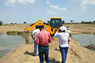 action on illegal sand mining