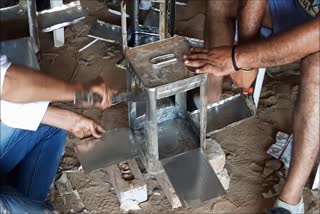 people are making nests for birds in Palwal