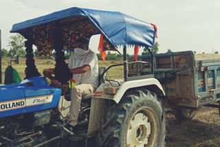 Illegal gravel mining in Bhilwara,  SDM driver crushed