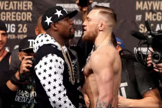 floyd mayweather and Conor mcgregor