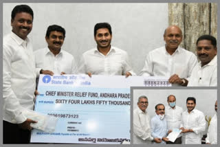 Huge donations to CM relief fund