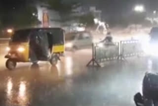 thunderstorms and heavy rainfall in visakhapatnam