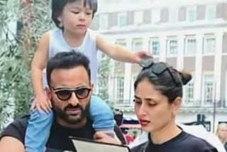 Saif Ali Khan, Kareena Kapoor cut outing with Taimur short after being told little kids are not allowed outside