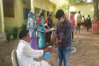 health-department-team-deployed-in-examination-centers-in-jhabua