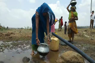 Solution of water problem of rural tribals