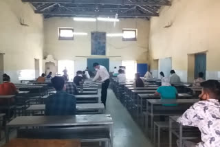 12th exam begins in indore