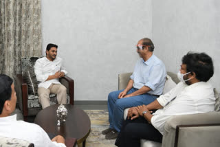 tollywood celebrities met cm ys jagan