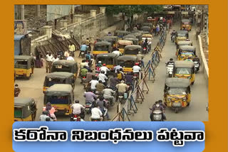 lockdown relaxation after increase congestion in the nellore city