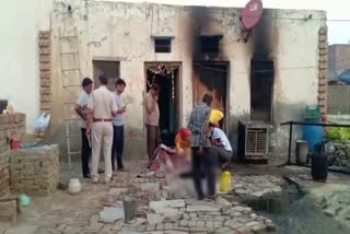 rohtak wife and daughters burn alive