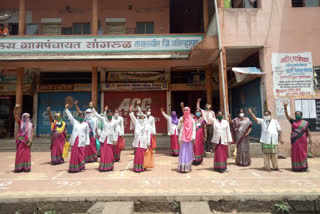 ASHA workers in kolhapur