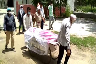 a women shot dead by three unknown attacker in jind