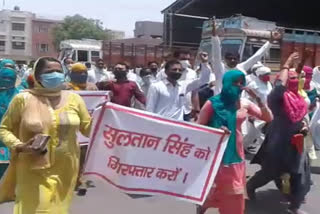 sonali phogat supporter protest hisar