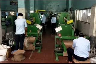 Workers working in factories of Mandideep industrial area happy