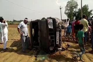 Two people died in Sohna road accident