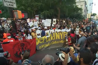 Rally in New York