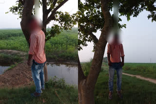 The hanging body of the youth was recovered in Chakdaha