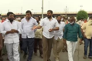 minister anil kumar yadav visits nellore