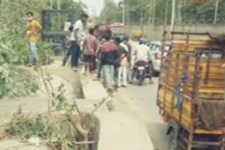 one man died in medchal road accident