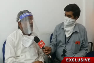 Rajya Sabha MP  Kailash Soni has a special conversation with ETV bharat