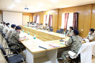 kondagaon sp took crime review meeting