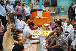 special prayers at kadapa dst rajampeta temple about the construction of ayodhya temple