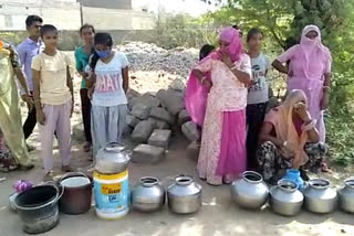 water problem in ramsin, रामसीन में जल संकट