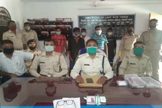 five criminals arrested in jamshedpur