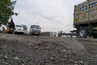 Churni bridge in poor condition