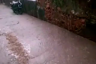 rainfall was recorded in Aravalli