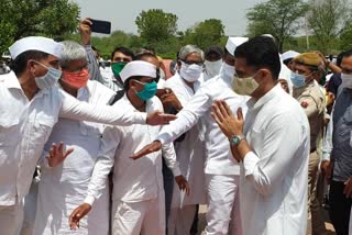 सचिन पायलट पहुंचे दौसा, Sachin Pilot reached in Dausa