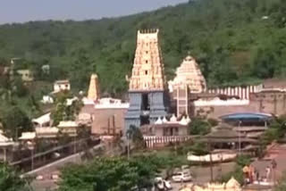 simhachalam temple illegal construction issue