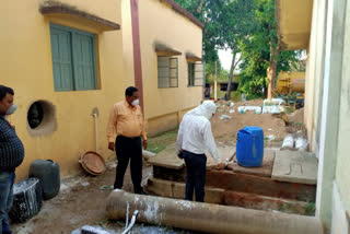 Water filter plant inspection