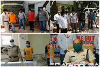 11 crooks arrested in three different cases