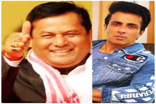 Assam CM Sonowal praises Bollywood Actor Sonu sood