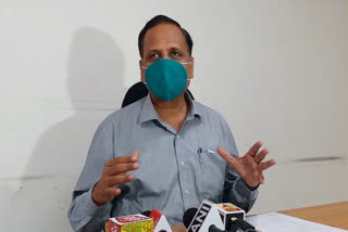 Satyendra jain on corona community spread