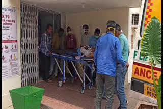 korba secl worker injured