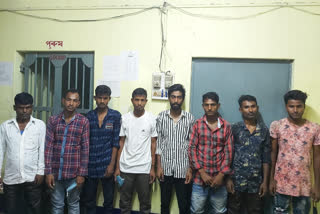 8 robbers arrested by hauli police