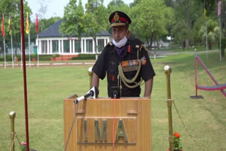 Commandant's parade held at IMA Dehradun