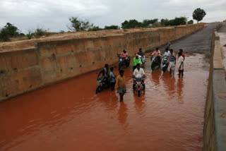 heavy rain at ballari