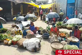 no arrangement for those selling vegetables