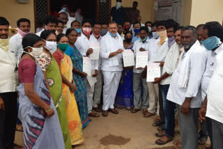 mla gandra venkataramanareddy participated in mandal body meeting in jayashankar bhupalpally district