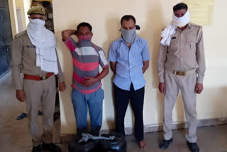 Noida police arrested 2 diesel thieves