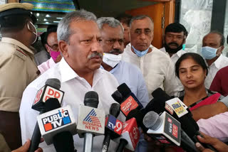 Urban Development Minister Byrathi Basavaraj