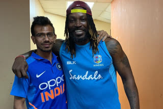 Yuzvendra Chahal Trolls "Uncle" Chris Gayle