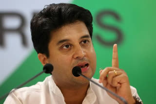 Former Union Minister Jyotiraditya Scindia