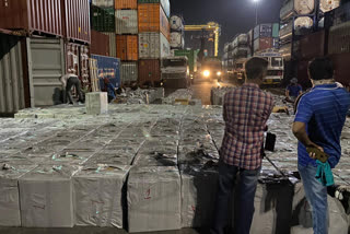 Smuggled Cigarettes worth 11 crore seized from JNPT mumbai