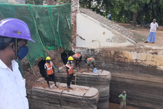 trichy bridge renovation work started