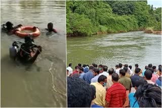 സെക്രട്ടറിയേറ്റ് ജീവനക്കാരി  പുഴയിൽ ചാടി  തെരച്ചിൽ തുടരുന്നു  തിരുവനന്തപുരം  അണ്ടർ സെക്രട്ടറി പുഴയിൽ ചാടി  ചിറയിൻകീഴ്  കെഎസ്ഇബി  Secretariat employee  Thiruvananthapuram  chirayinkeezhu  under secretary into river