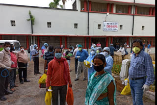 corona patient back to home